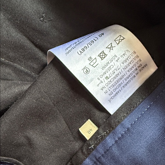 💙 GUCCI Navy Blue Suit Pants - Picture 4 of 9
